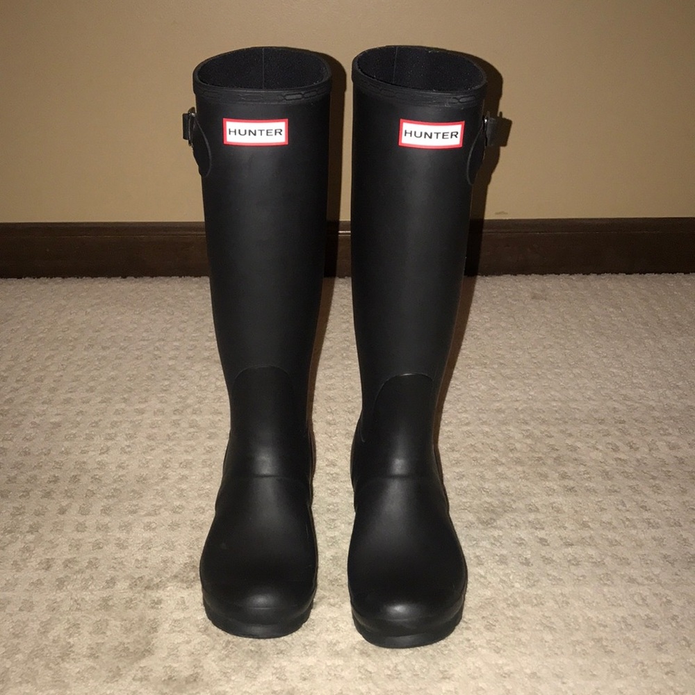 Original Tall (Waterproof) Hunter Boots Black
